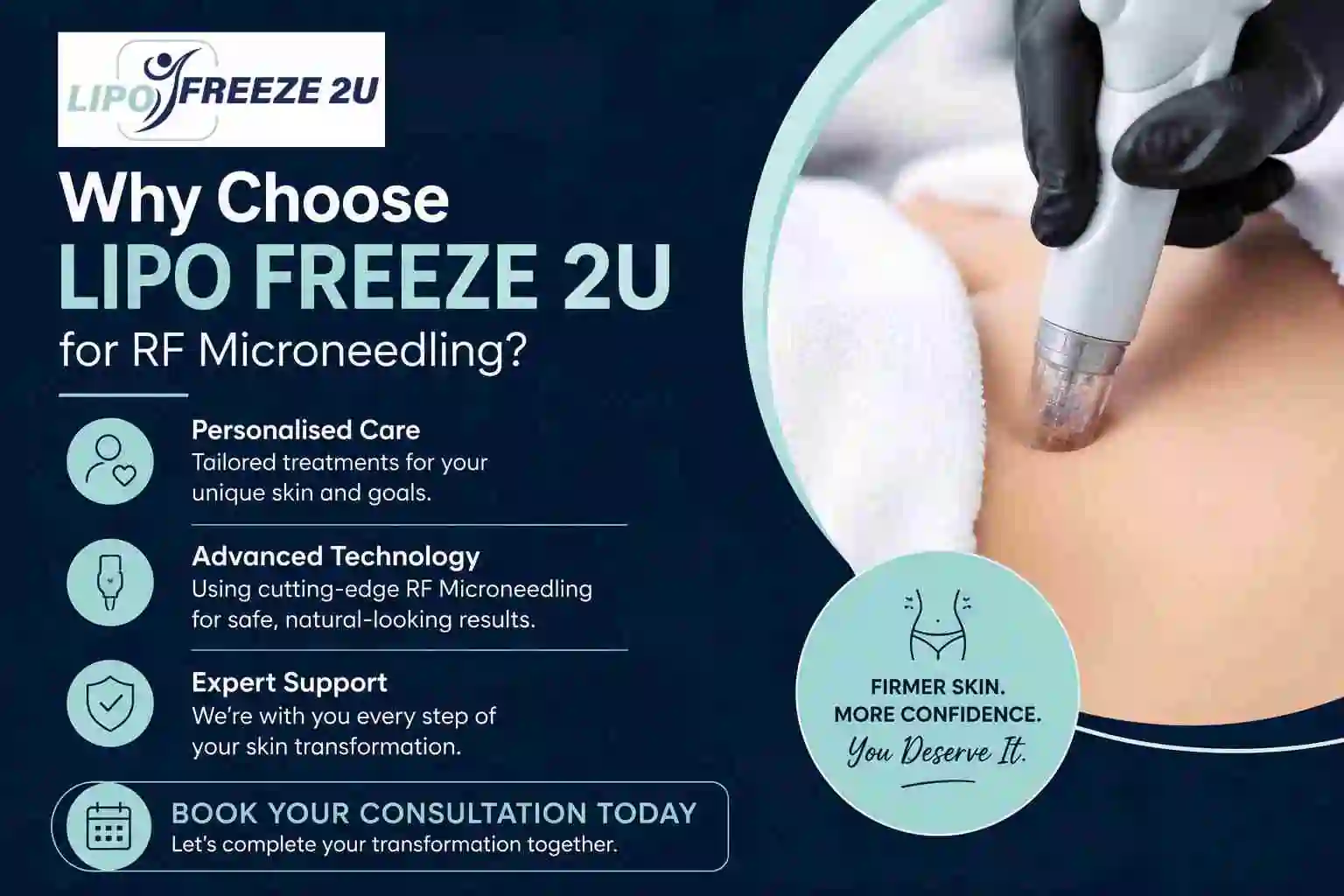 Why Choose LIPO FREEZE 2U for RF Microneedling Falkirk?