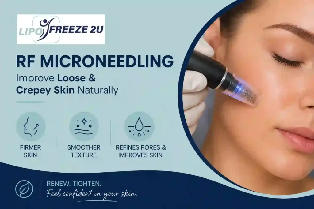 Can RF Microneedling Help Improve Loose and Crepey Skin Falkirk?